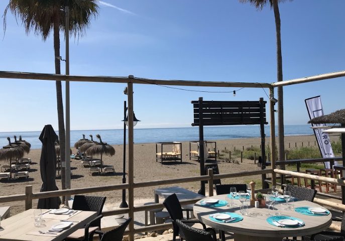 Claro Beach Club, one of the coolest spots to head for on Estepona’s coast